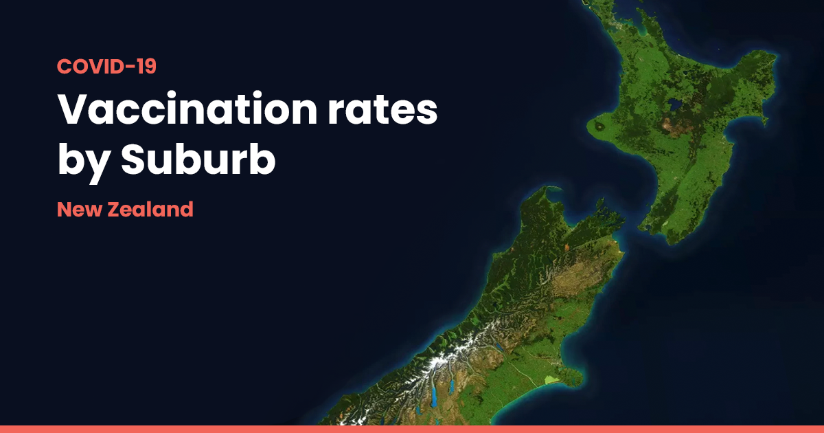COVID-19 Vaccination rates by Suburb (SA2) & Ethnicity